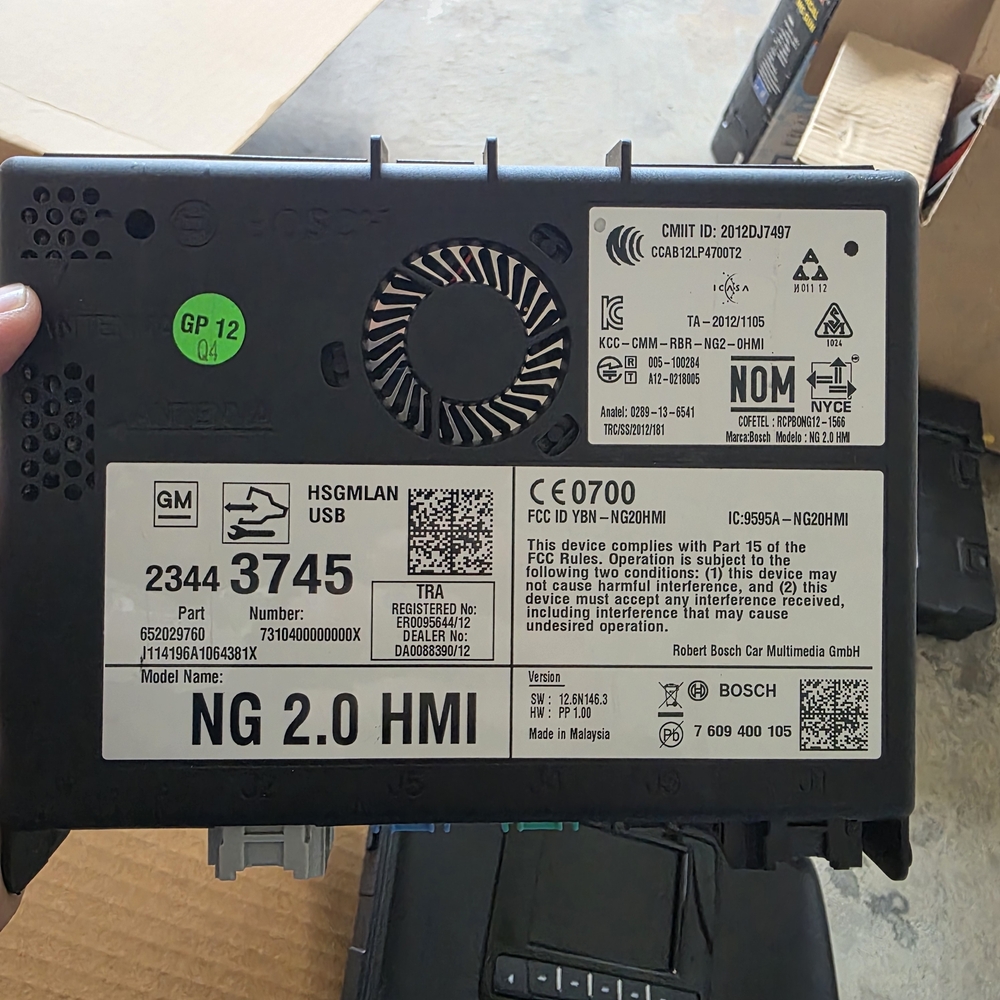 Bosch Black GPS Navigation Module